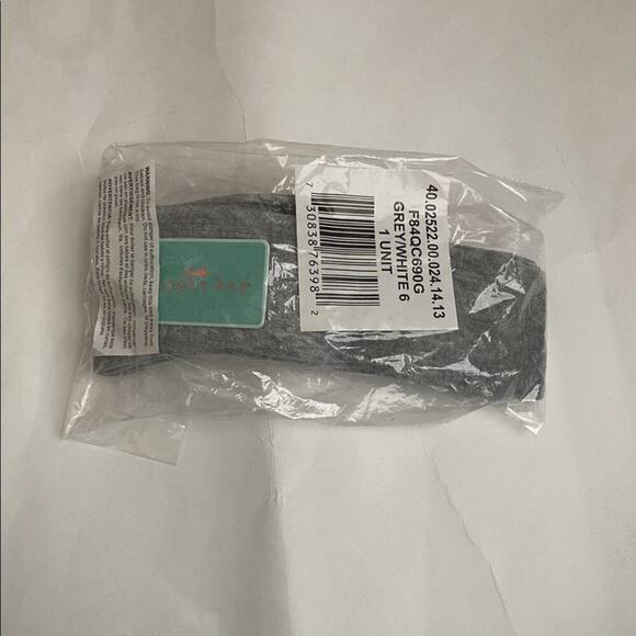 Copper Key Girls 2 Pack Cable Knit Knee High Socks Size 7 (Grey/White) - Picture 4 of 5